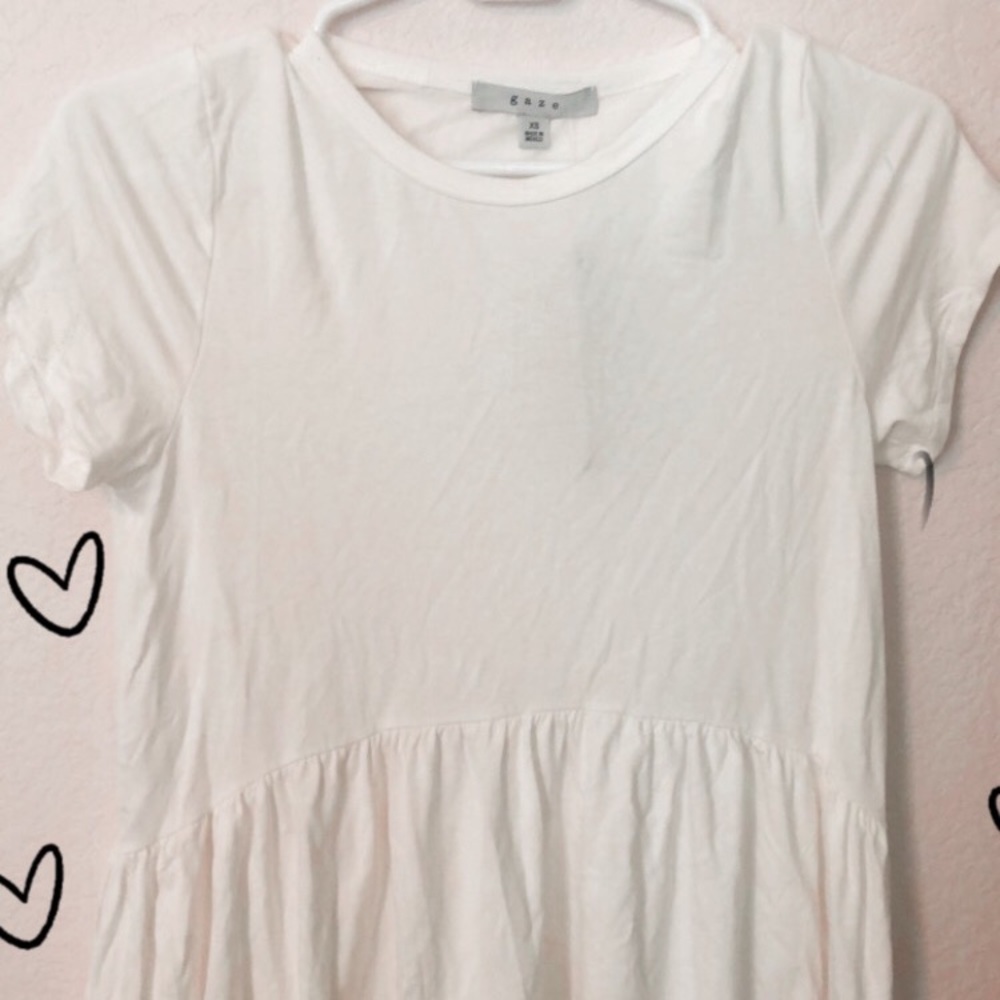 Super simple white top ⭐️